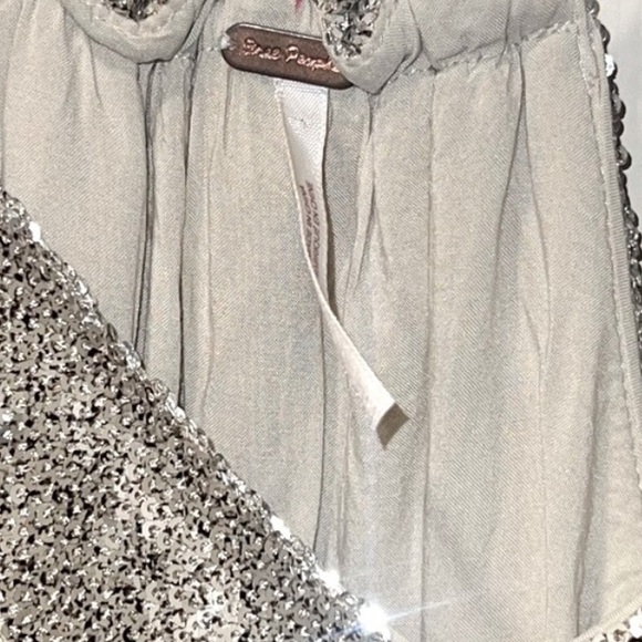 Free People Champagne Sequin Jumper Sz S 
Color: champagne NEW condition - Picture 5 of 7